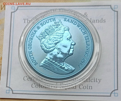 Южные Сандвичевы острова 2 Фунта 2017 год Кальмар - 108