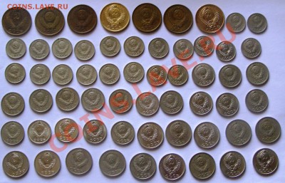 120 монет СССР с 61 - 91гг, от 1 коп до 1 руб, 100 руб, 5.03 - 6.JPG