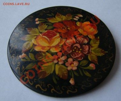 Значок-букет цветов РУЧНАЯ РОСПИСЬ до 06.03.2012г 21-00 - DSC09519.JPG