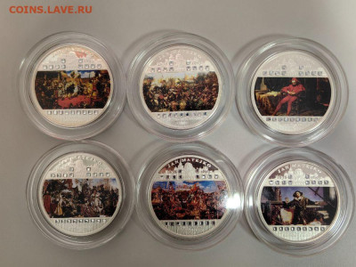 50 квача 2009 Малави Ян Матейко (набор 6шт по 3унции), Ag999 - ЯЯ Матейко -2