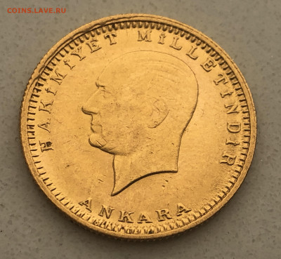 100 курушей Турция золото 917 пробы - IMG_4832.JPG