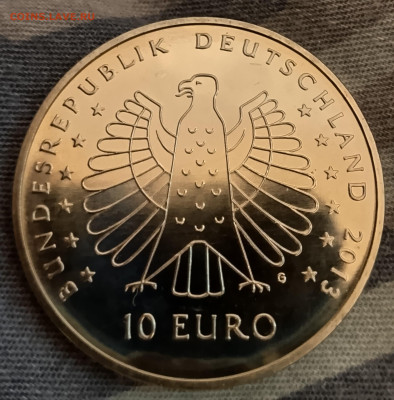 ФРГ 2 монеты по 10 евро UNC 2013 200 лет Бюхеру и 125 Герцу - 2013hertz