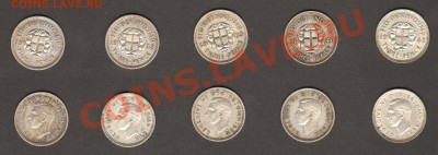 Великобритания 3 пенса 1937-1941 ("серебро") - 3 пенса 1937-1941 05