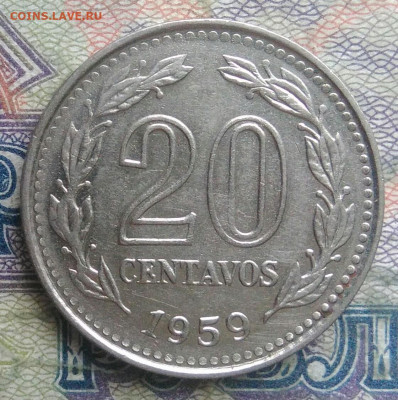 Аргентина 20 сентаво 1959 года до 16.02.2026 - IMG_20260212_234918