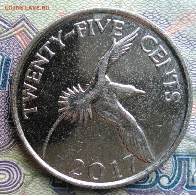 Бермуды 25 центов 2017 года до 16.02.2026 - IMG_20260208_224931