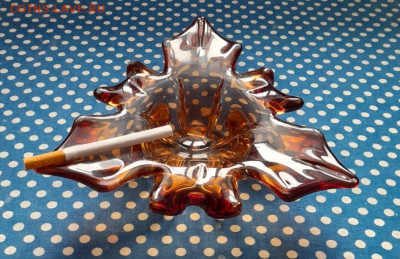 Пепельница. Коричневое стекло. - 20260214_111841