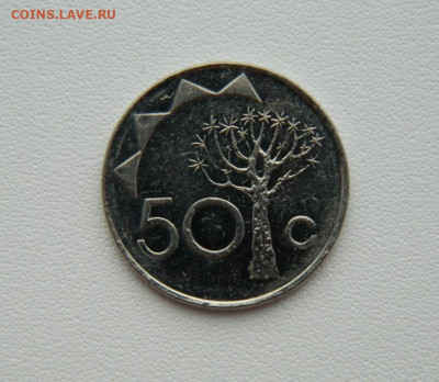 Намибия 50 центов 1993 г. С рубля! до 18.02.26 - DSCN0969.JPG