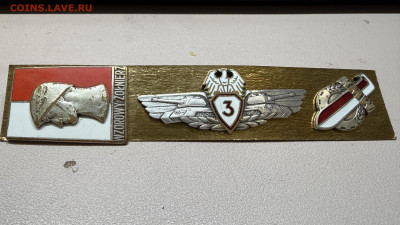 Набор значков Польша. Класность 3, WZOROWY ZOLNERZ и KMW - IMG_9434