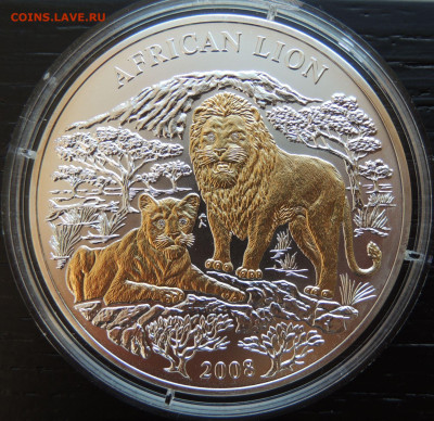 1000 франков Африканский лев (Вес 93 г.) до 22:00 19 февраля - DSCN1130.JPG