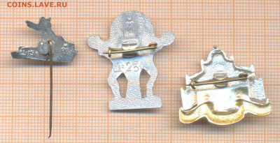 Значки СССР Одесса 3 шт - Одесса 3шта