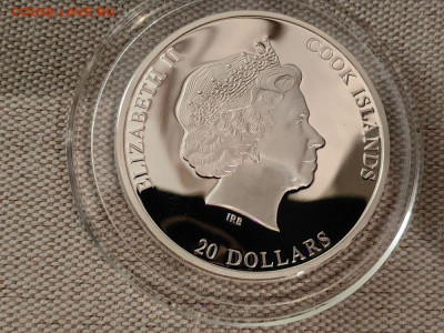 20дол 2012 О-ва Кука Портрет Адели Блох-Бауэр. Г.Климт,Ag999 - Х 2012 Адель-3