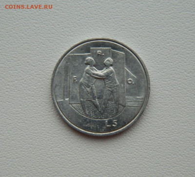 Сан-Марино 5 лир 1976 г. (ФАО) С рубля! до 24.02.26 - DSCN0945.JPG