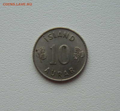 Исландия 10 эйре 1953 г. С рубля! до 24.02.26 - DSCN1027.JPG