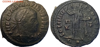 Бронза. Масса 2,41 гр. Диаметр 20-21 мм. - Const-R01