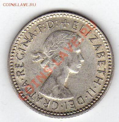 Ag Австралия 6 пенсов 1960 до 05.03-22ч (1763) - img809