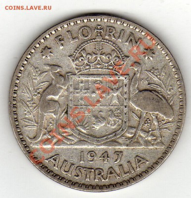 Ag Австралия флорин 1947 до 05.03-22ч (1763) - img814