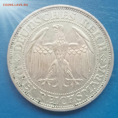 3 рейхсмарки 1929, 1000 лет Мейссену, до 26.02.2026 - IMG_20260220_135222