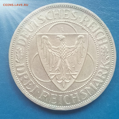 Германия, 3 рейхсмарки 1930, до 26.02.2026 - IMG_20260220_135248
