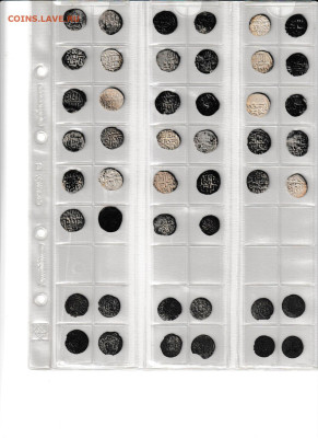 Дирхемы 1310-1363 г. (34 шт) - дирхемы1