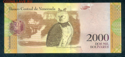 Венесуэла 2000 боливаров 2016 AU до 24.02. - Венесуэла_2000боливаров-2016_AU_спинка