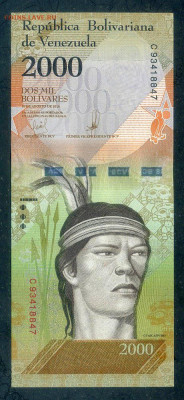 Венесуэла 2000 боливаров 2016 AU до 24.02. - Венесуэла_2000боливаров-2016_AU_лицо