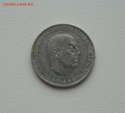 Испания 50 сентимо 1966 г. С рубля! до 26.02.26 - DSCN1370.JPG