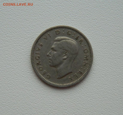 Великобритания 6 пенсов 1948 г. С рубля! до 26.02.26 - DSCN1362.JPG