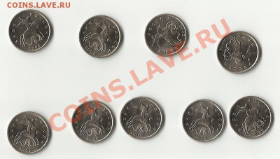 1 копейка 2005 М UNC оценка - 1 коп