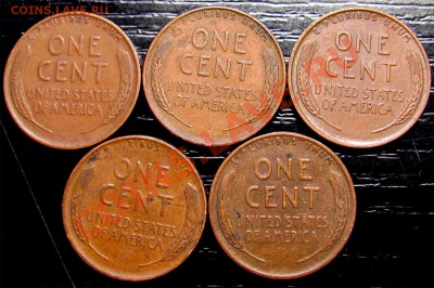 H43 США 1¢ подборка 5 шт. 37-39-40-41-42 до 07.03 в 22°° - H43 1c USA 37 39 40 41 42_2