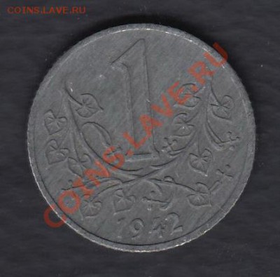 Богемия и Моравия 1 крона 1942 до 03.03.2012 22-00 - qqq