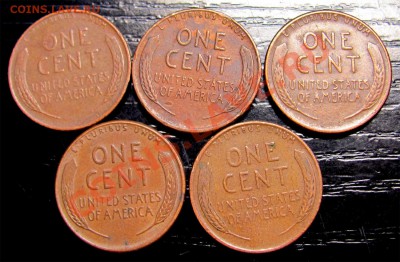 H45 США 1¢ подборка 5 шт. 52d-53s-56-55-57d до 07.03 в 22°° - H45 52d 53s 56 55 57d_2
