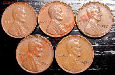 H45 США 1¢ подборка 5 шт. 52d-53s-56-55-57d до 07.03 в 22°° - H45 52d 53s 56 55 57d_1