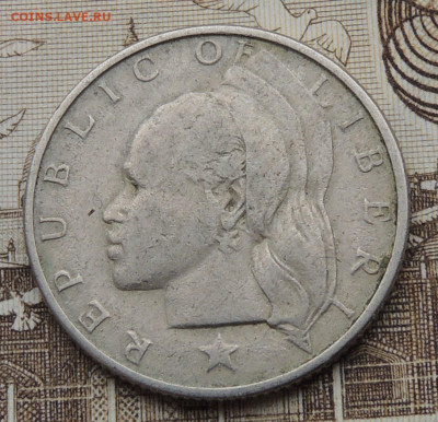 Либерия 25 центов 1968 до 1.03.2026 - Либерия 25 центов 68 .JPG