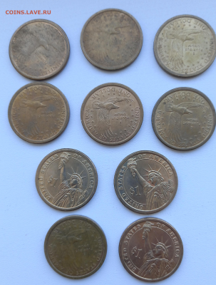 Монета 1 доллар США - Монеты