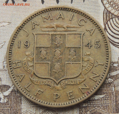 Ямайка ½ пенни 1945 до 1.03.2026 - Ямайка ½ пенни 45...JPG