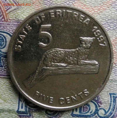 Эритрея 5 центов 1997 года до 02.03.2026 - IMG_20260224_165005