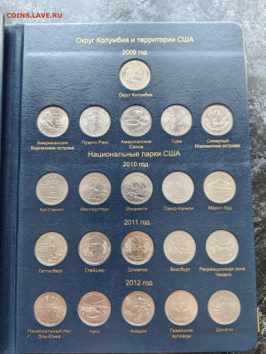 КОЛЛЕКЦИЯ монет США (квотеры и доллары в альбоме ) до 1.03 - 4