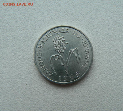 Руанда 1 франк 1985 г. С рубля! до 04.03.26 - DSCN1735.JPG