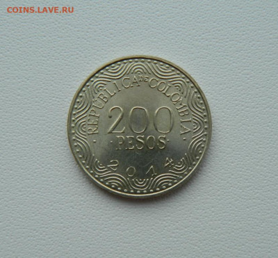 Колумбия 200 песо 2014 г. (Фауна) С рубля! до 04.03.26 - DSCN1781.JPG