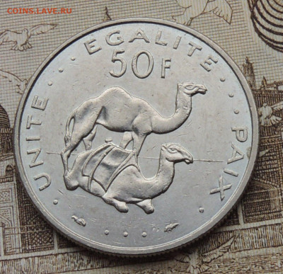 Джибути 50 франков 1991 до 1.03.2026 - Джибути 50 франков 91.JPG