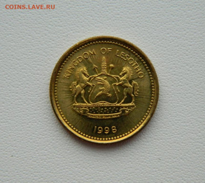 Королевство Лесото 50 лисенте 1998 г. С рубля! до 04.03.26 - DSCN1430.JPG