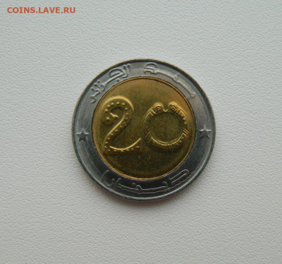 Алжир 20 динар 2018 г. (Фауна) БИМ С рубля!  до 04.03.26 - DSCN1521.JPG