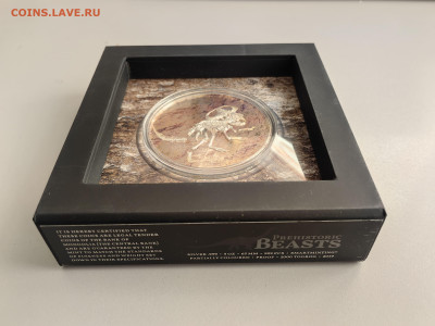 Монголия 2000туг 2019 Динозавр Протоцератопс Ag999, до 05.03 - Ю Динозавры Протоцератопс-4