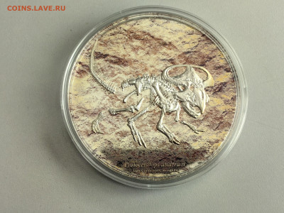 Монголия 2000туг 2019 Динозавр Протоцератопс Ag999, до 05.03 - Ю Динозавры Протоцератопс-2