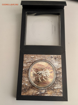 Монголия 2000туг 2019 Динозавр Протоцератопс Ag999, до 05.03 - Ю Динозавры Протоцератопс-1