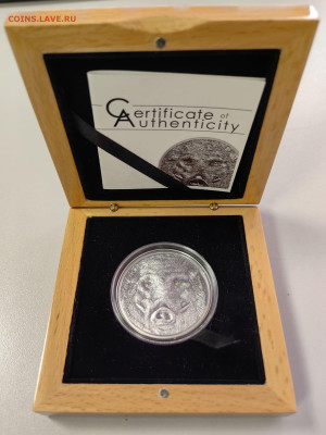 Монголия 500тугр 2018 Дикий кабан, Ag999, до 05.03 - Ю Монголия Кабан-1