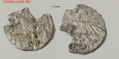 ВКЛ. Денарий 1556г. с утратами, до 05.03.26 в 22-10 - 1556вкл