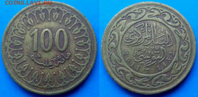 Тунис - 100 миллимов 2011 года до 5.03 - Тунис 100 миллимов, 2011