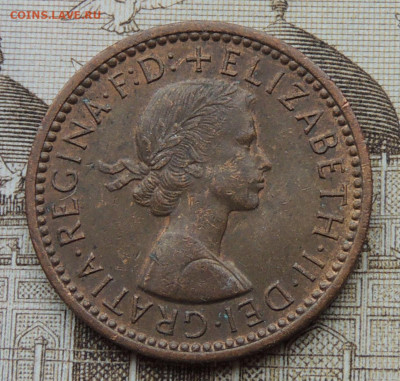 Великобритания 1 фартинг 1955 №2 до 4.03.2026 - Великобритания 1 фартинг 55.2 .JPG