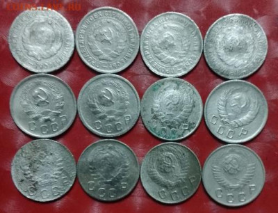 СССР  12 монет по 10 копеек Фикс А 27.02.26 - 10 коп СССР 12 монет 28.01.25 vagab А